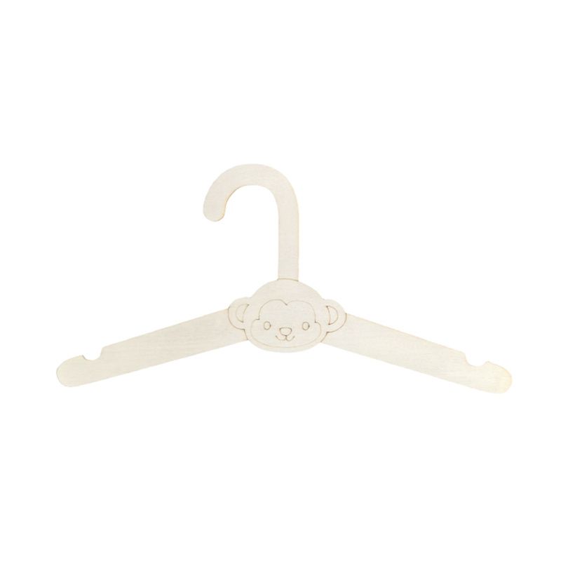 Baby Clothing Hanging Rack - ABVT-20 шт. Милые деревянные вешалки для