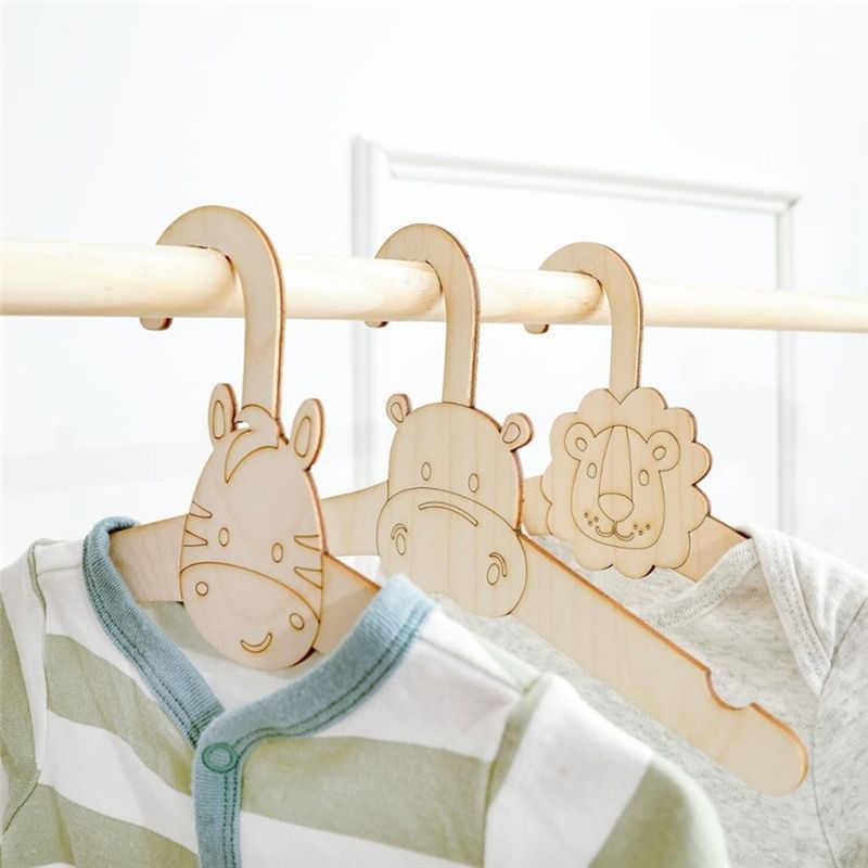 ABVT-20 шт. Милые деревянные в – обзор и цена Baby Clothing Hanging Rack